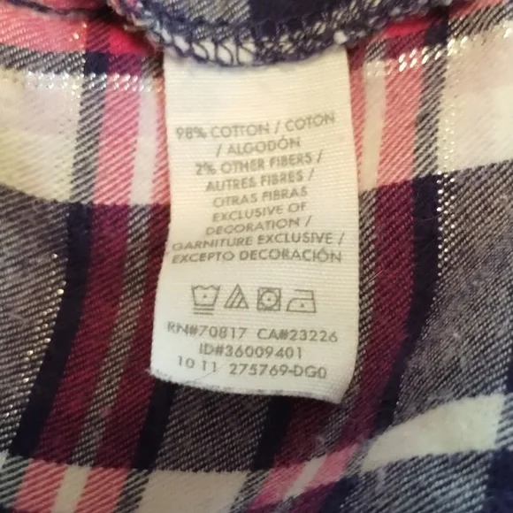 Victoria's Secret PJ Set Size L Flannel Pink Purple Pockets On Top - Picture 10 of 10